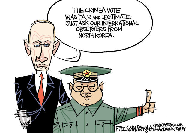 Daily Fitz Cartoon: Crimea